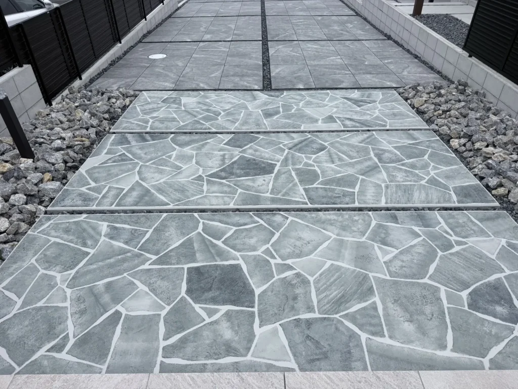 ローラーストーン施工事例