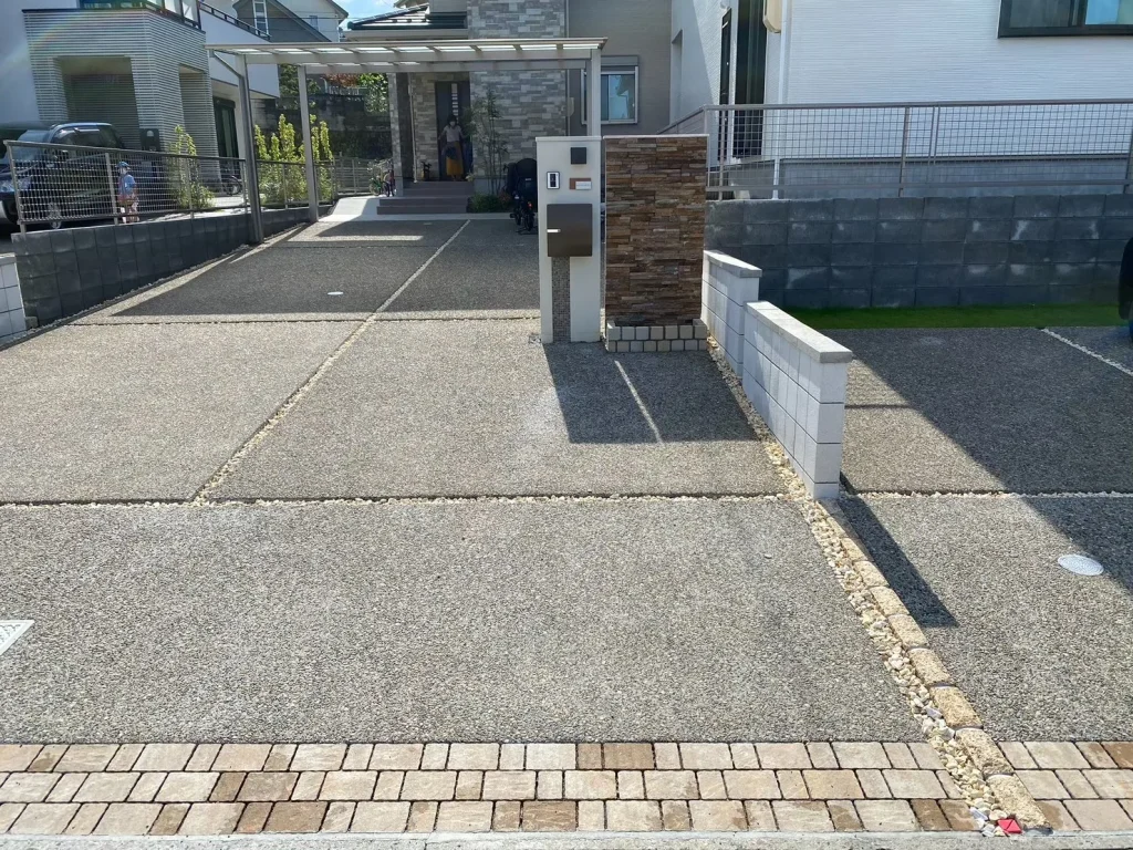 ローラーストーン施工事例