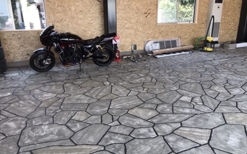 ローラーストーン施工事例