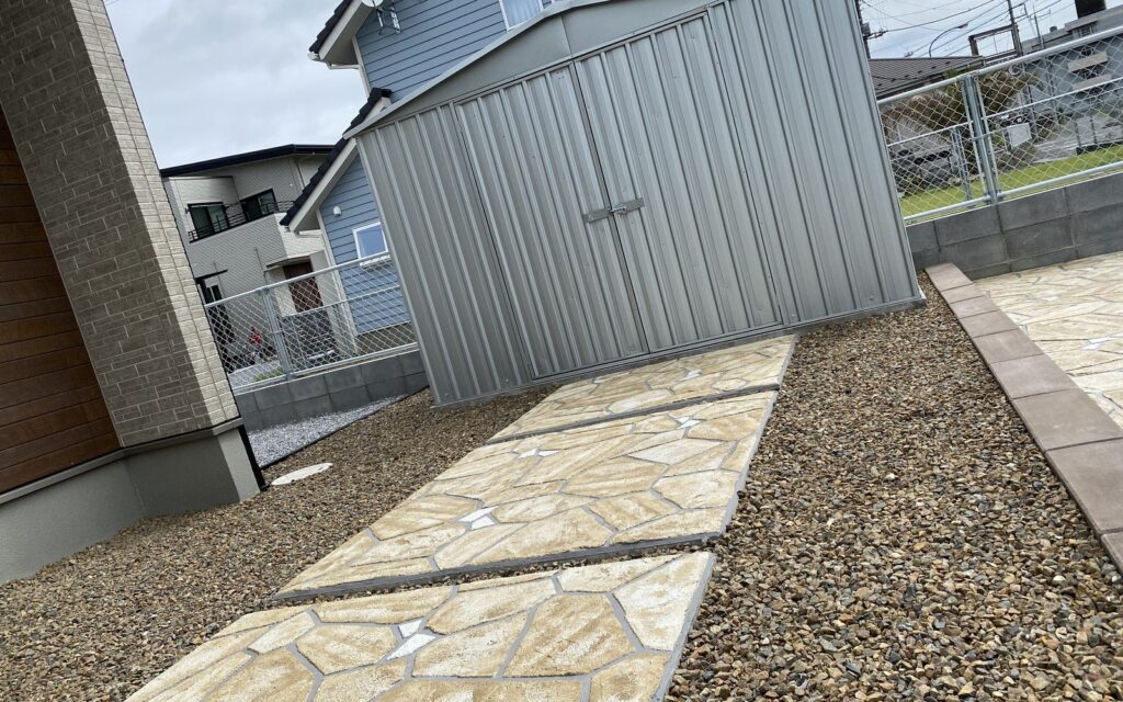ローラーストーン施工事例